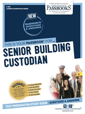 cover image of Senior Building Custodian
